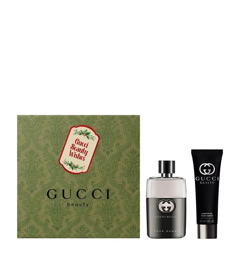 gucci guilty eau pour homme gift set|gucci gift set for him.